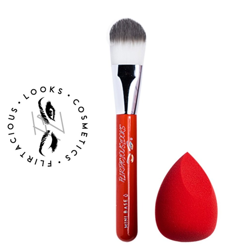🌸 THE PERFECT DUEL FOUNDATION BRUSH & BLENDER SET